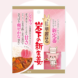 カレーのための華麗なる岩下の新生姜