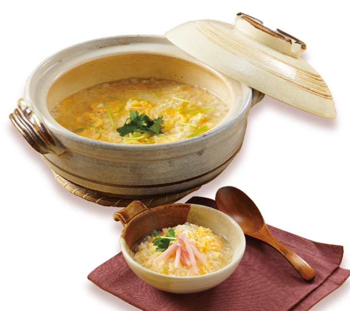 画像：「岩下の新生姜鍋スープ」調理例（〆の雑炊）