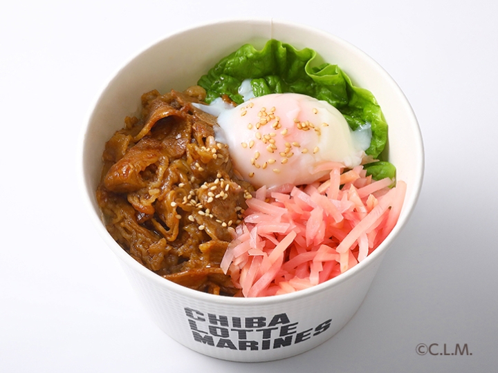 画像：岩下の新生姜で食べる牛カルビ丼