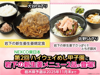 岩下の新生姜とEffects Bakeryのコラボレーションモデル